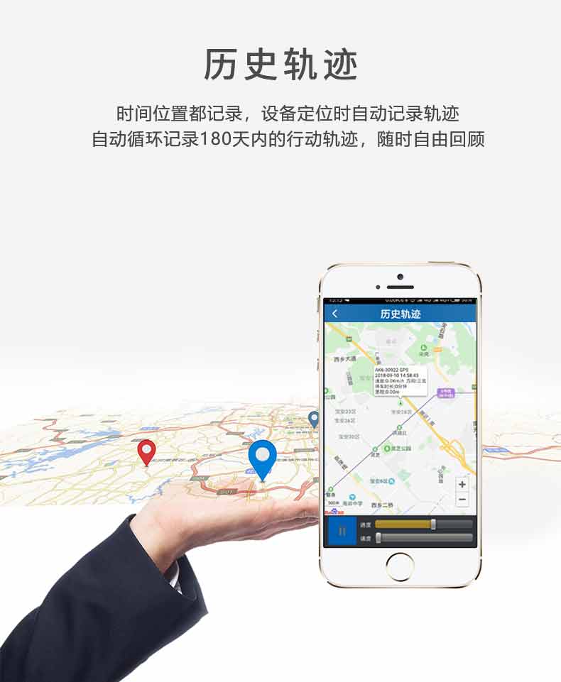 GT02-4G网络IP67防水4g gps定位器