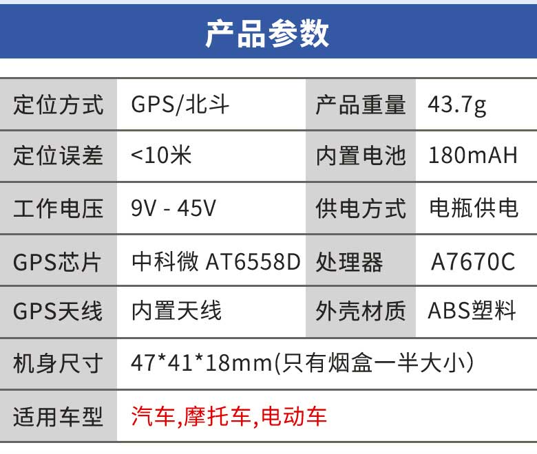 GT08D即插即用远程听音obd 4G gps定位器